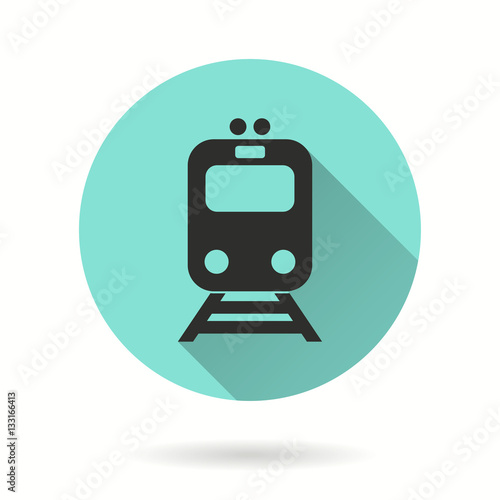 Metro - vector icon.