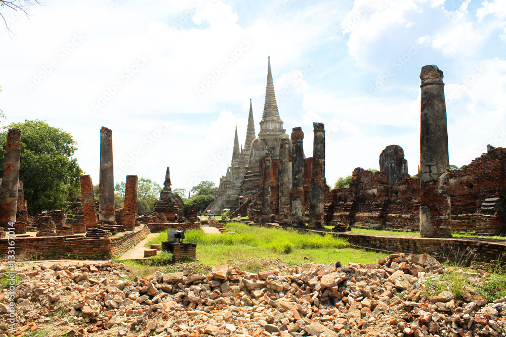 Obraz premium Ayutthaya Historical Park, Thailand