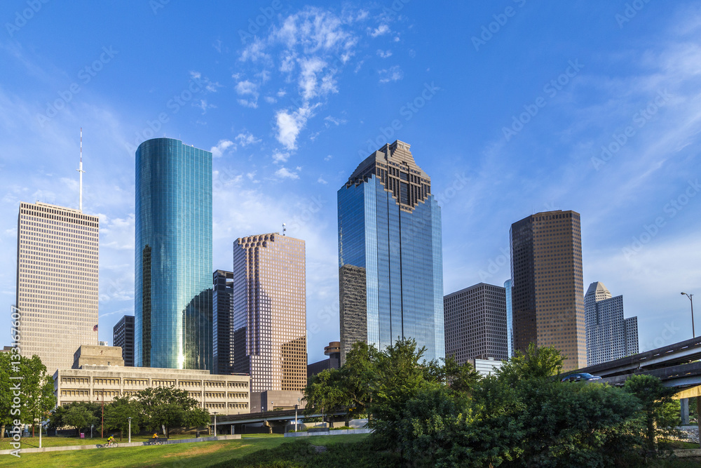 cityscape of Houston