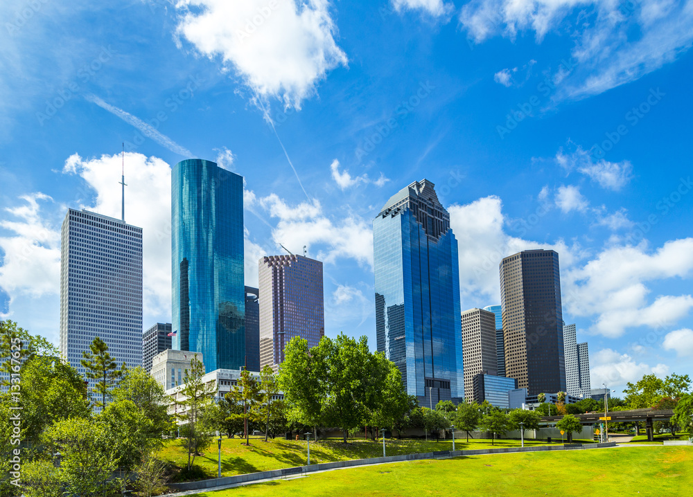 Fototapeta premium Skyline z Houston w Teksasie