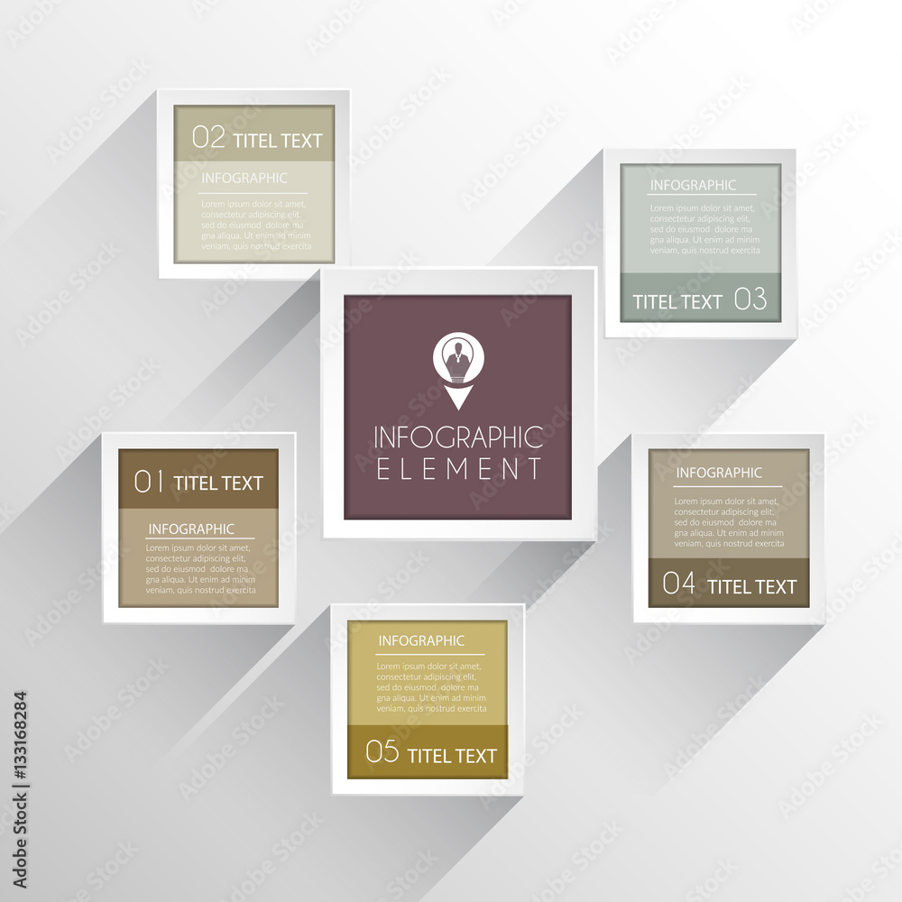Frame modern Infographic design element banner. Frame modern Infographic design element banner.
