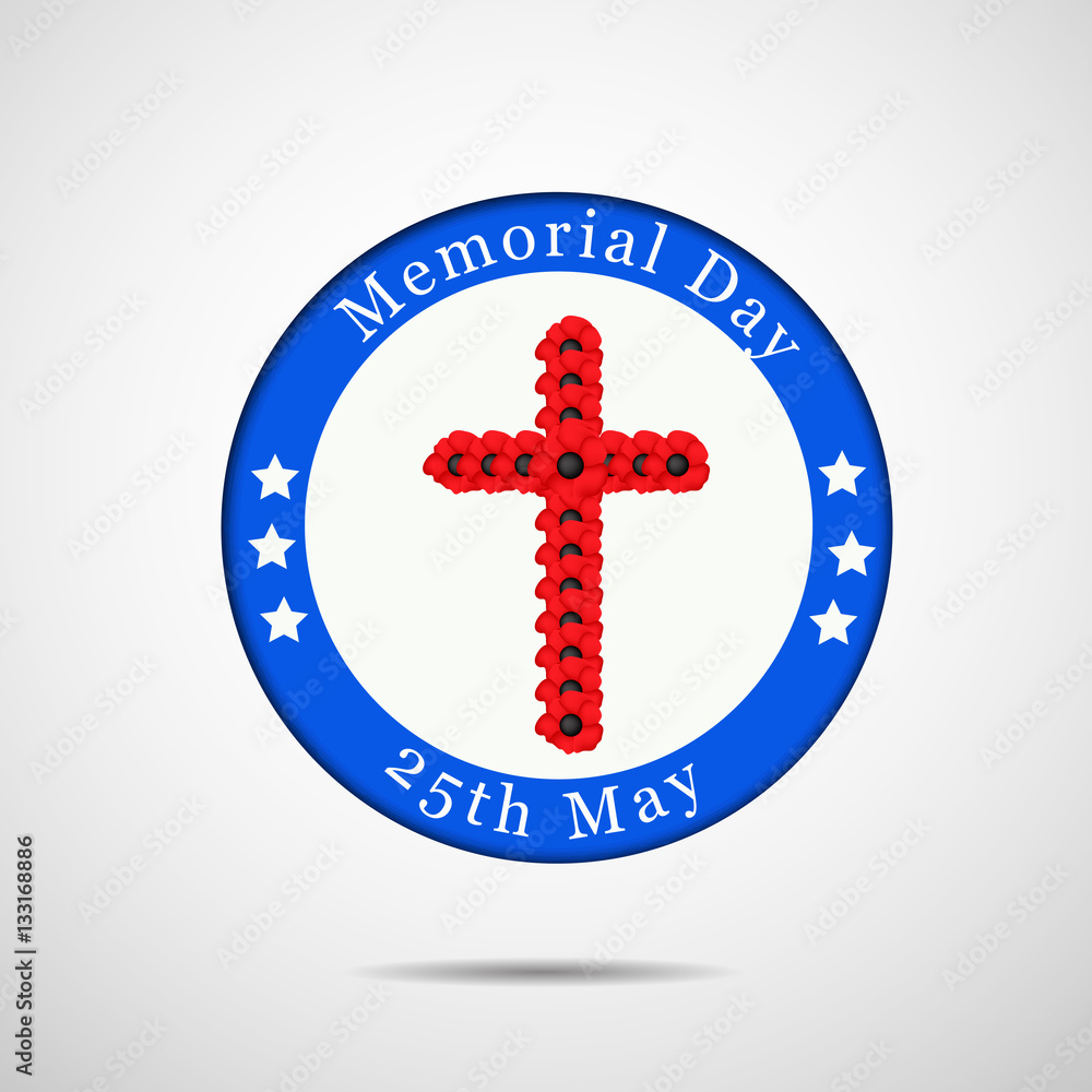 Fototapeta premium Mmorial Day background