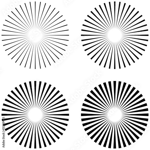 Set Rays, beams element