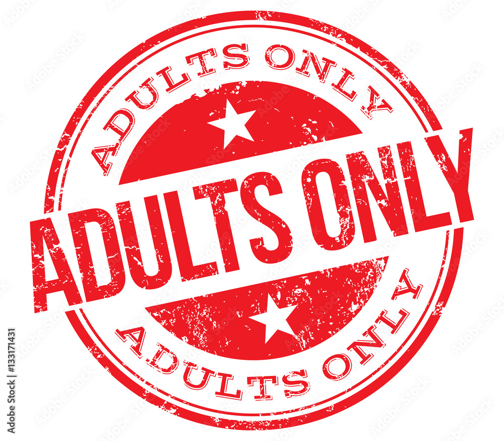 Adults Only stamp