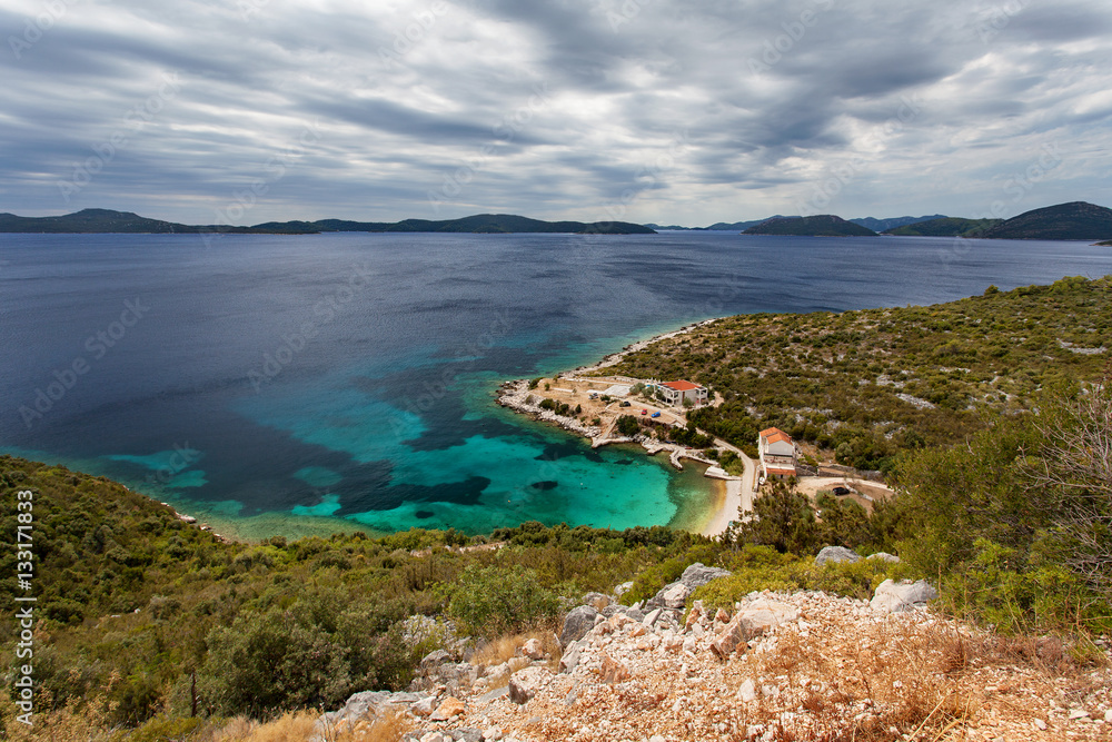 Adriatic sea - nearby Dubrovnik, Dalmatia, Croatia