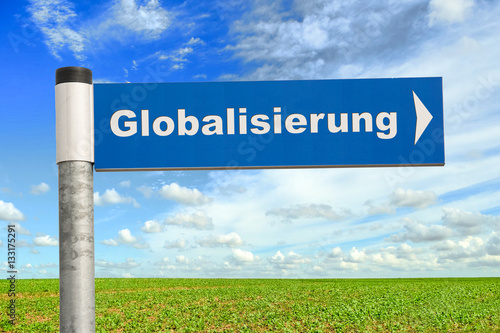 Schild 161 - Globalisierung