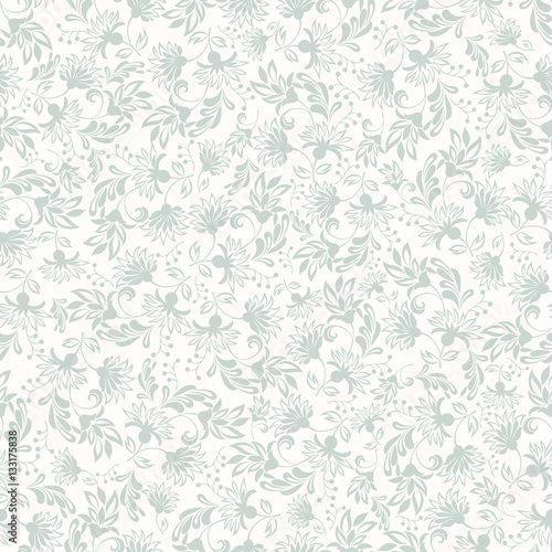 Seamless background in Damascus style. Vintage ornament. Use for wallpaper, printing on the packaging paper, textiles.