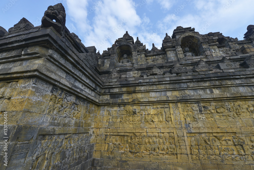 Borobudur, Yogyakarta, Java, Indonesia