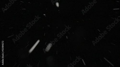 Heavy wet snow falling looking up or forward driving plate (4K). 
Camera facing up or tracking forward. Use with blending mode (add or screen) to remove black or use as matte. S1/50 for motion blur. 
