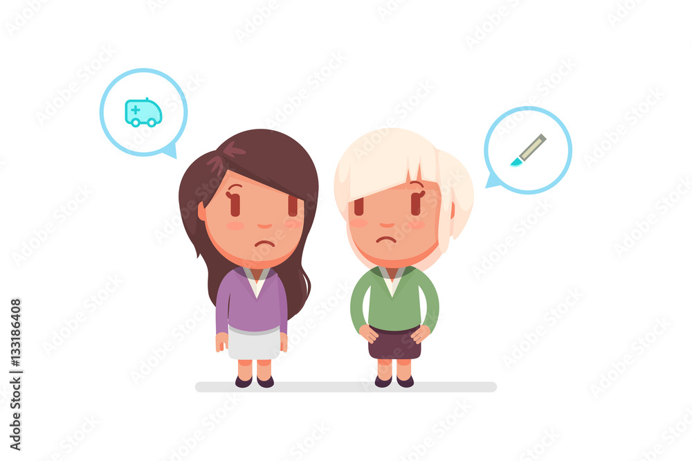 cute characters vector illustration cute characters vector illustration