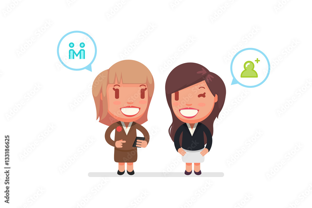 cute characters vector illustration cute characters vector illustration