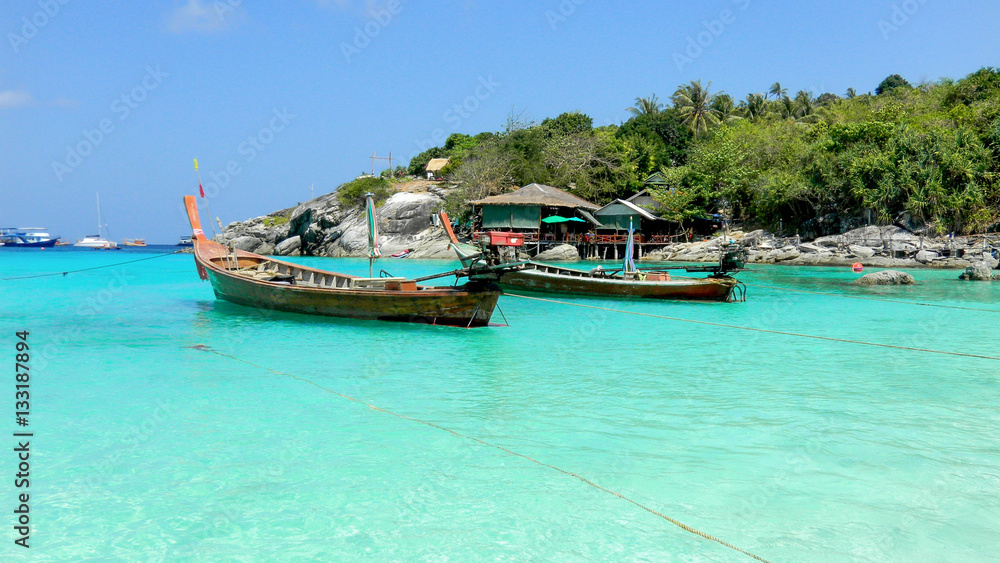 Raya (Racha) beach in Raya Island, Koh Racha Yai, Thailand, Asia Raya (Racha) beach in Raya Island, Koh Racha Yai, Thailand, Asia