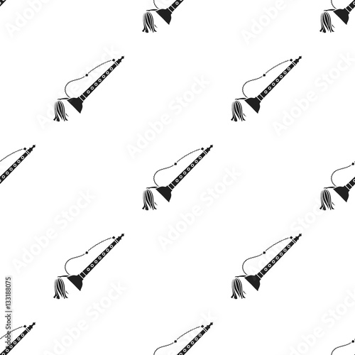 Taepyeongso icon in  black style isolated on white background. South Korea pattern stock vector illustration. photo