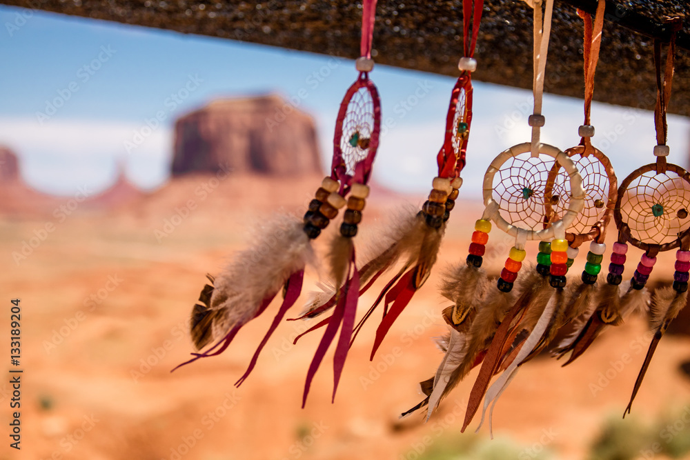 Navajo Tribe Handmade Jewelry - obrazy, fototapety, plakaty 