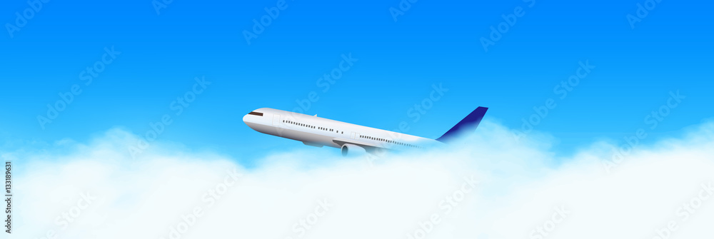 Fototapeta premium 空 青空 風景 背景