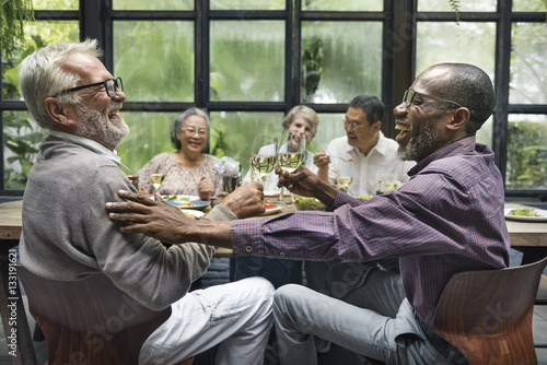 Group of Senior Retirement Meet up Happiness Concept © Rawpixel.com