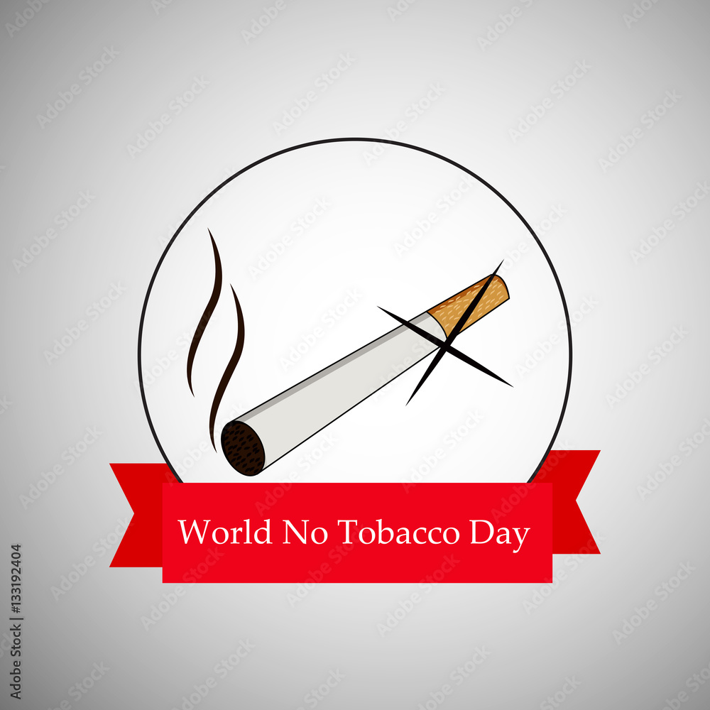 World No Tobacco Day Background World No Tobacco Day Background