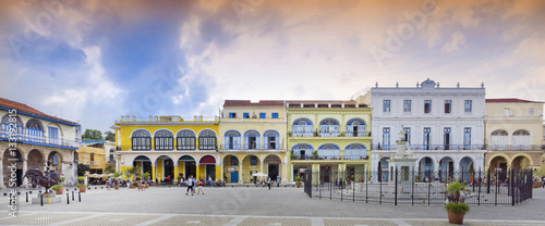Cuba Havanna Plaza Vieja Panoramadetail © Blickfang