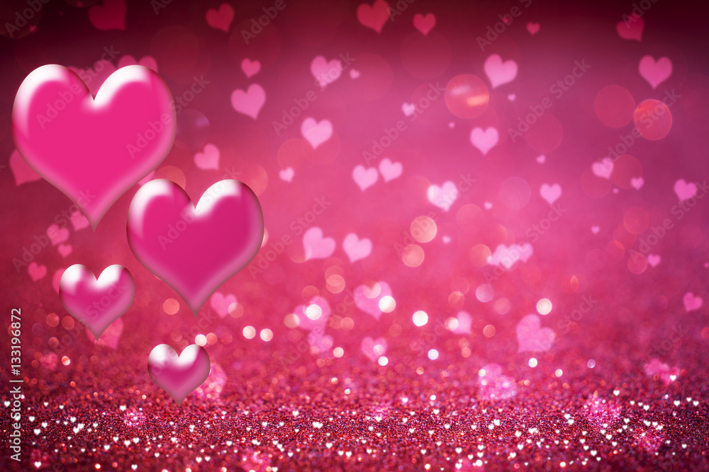 Valentine's Day ping hearts greeting cards Valentine's Day ping hearts greeting cards