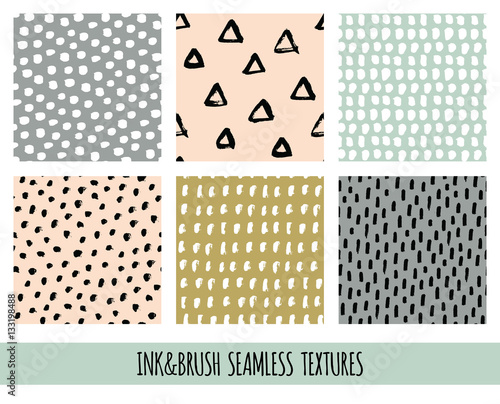 Set of seamless vector free...