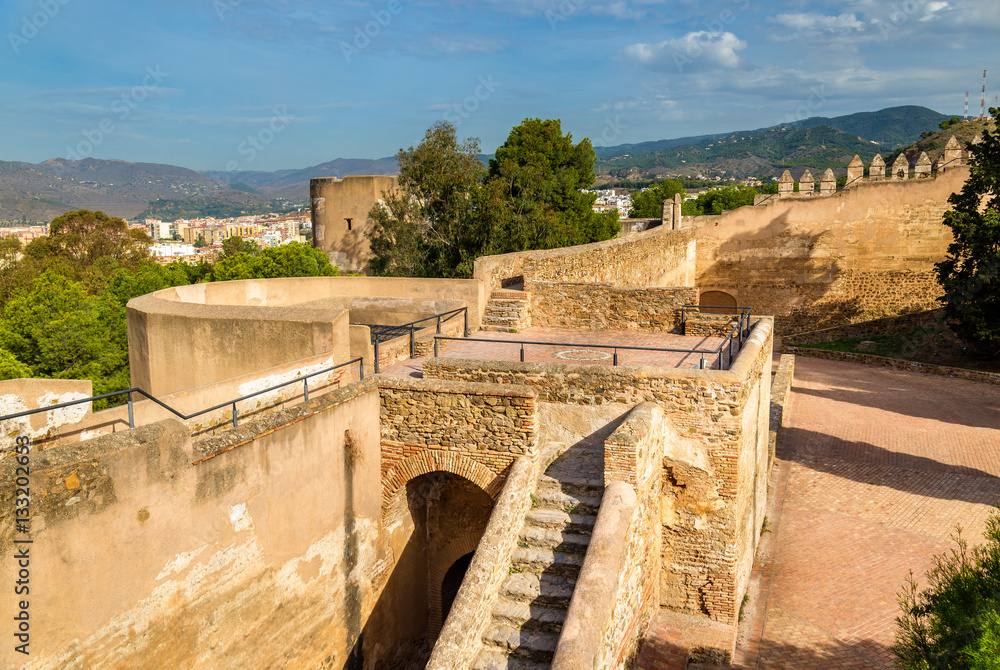 Gibralfaro Castle in Malaga - Andalusia, Spain