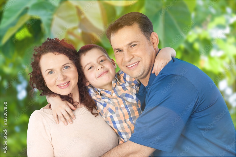 Naklejka premium Family.
