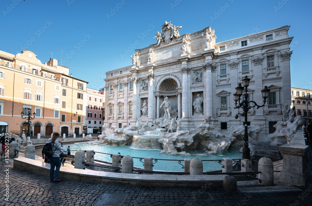 Fototapeta premium Trevi fountain, Rome
