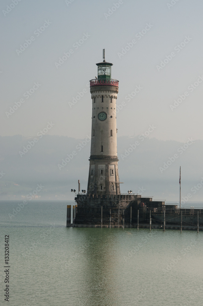 Lighthouse in Lindau, Bodensee