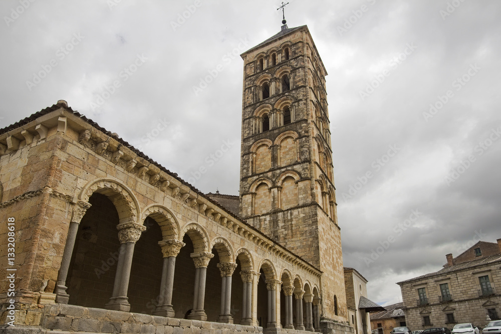 San Esteban Church in Segovia, Spain
