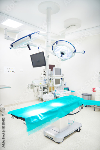 View on the operating room