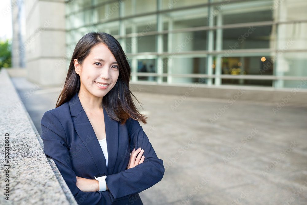 Asian young businesswoman