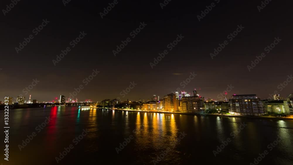 Noctilucent Clouds on London Horizon at Dawn Noctilucent Clouds on London Horizon at Dawn