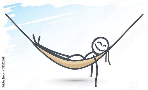 Ant in a hammock