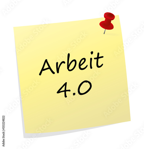 - gelber Klebezettel