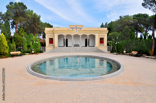 Fotografija Fire temple in Yazd - the place of worship for Zoroastrians in Iran