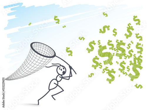 And catching dollars