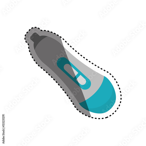 glucometer medicine technology icon vector illustration graphic design