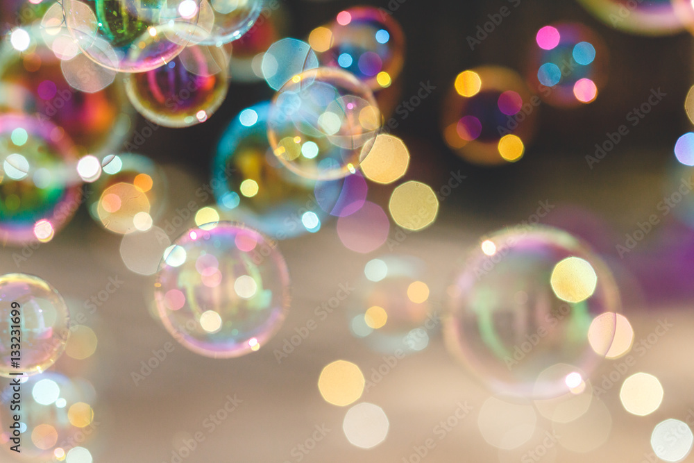 Abstract Bubbles - obrazy, fototapety, plakaty 
