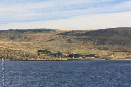 Küstenlandschaft- Falklandinseln