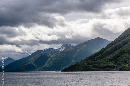 Folkestad at the Voldafjorden, Norway © Laurens