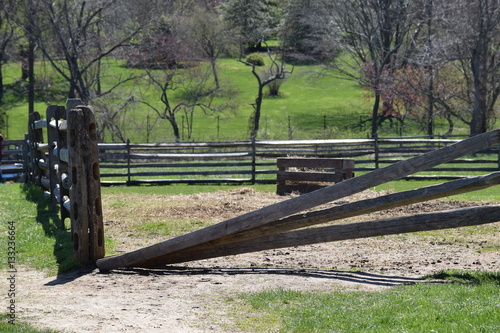Farmland fence