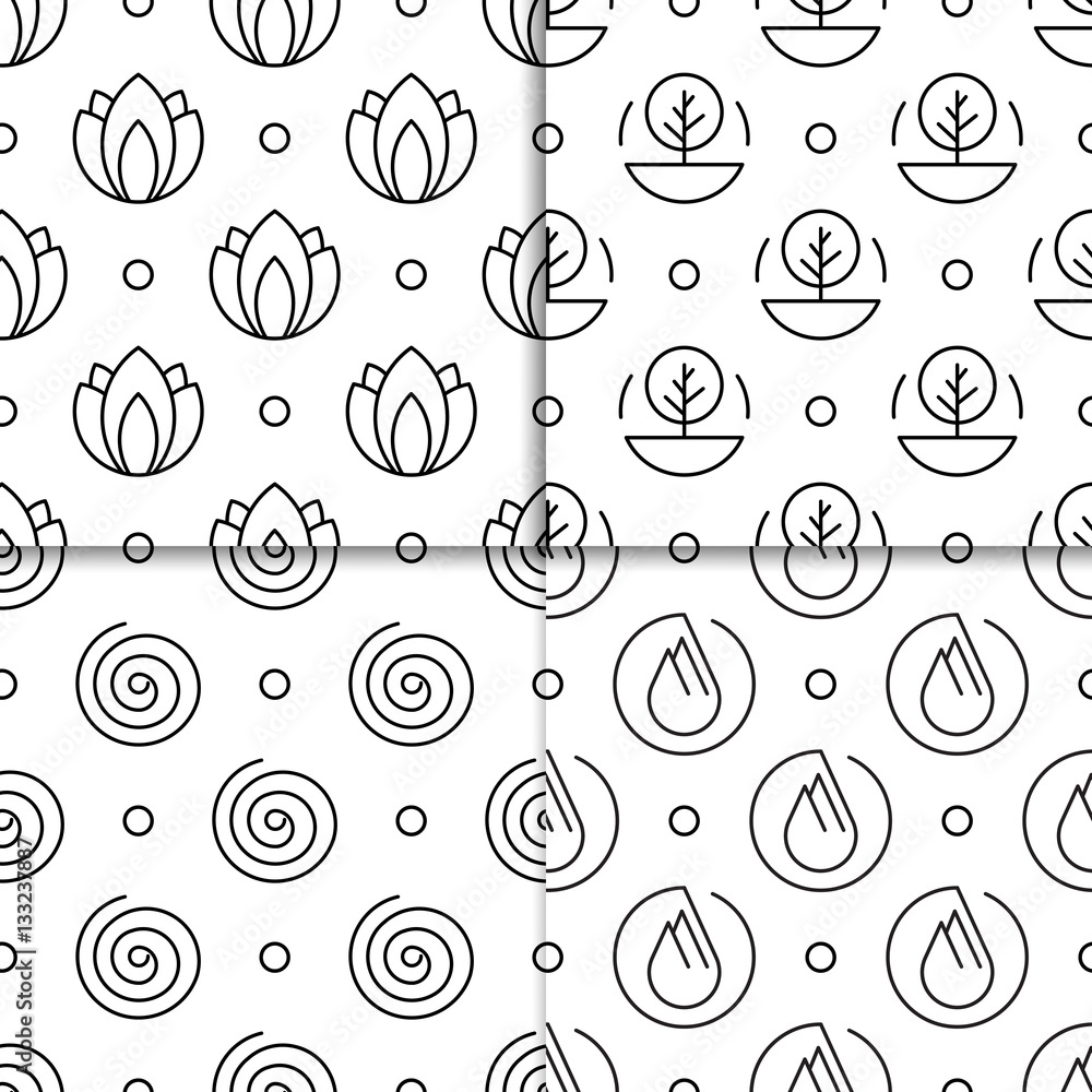 Sleeping bag spread out and ready to use, unbuttoned and buttoned, Packed in a roll and compressed by the bag. Vector illustration of linear, flat isolated on white background. Sleeping bag spread out and ready to use, unbuttoned and buttoned, Packed in a roll and compressed by the bag. Vector illustration of linear, flat isolated on white background.