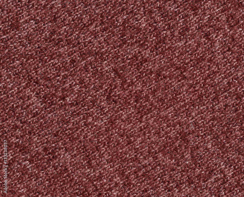 Red color knitting cloth texture. Red color knitting cloth texture.