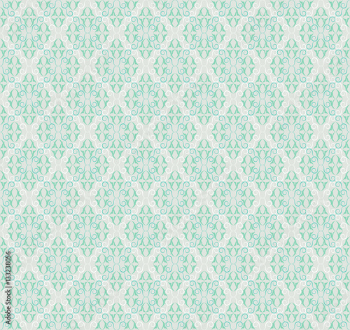 Seamless modern damask wall...