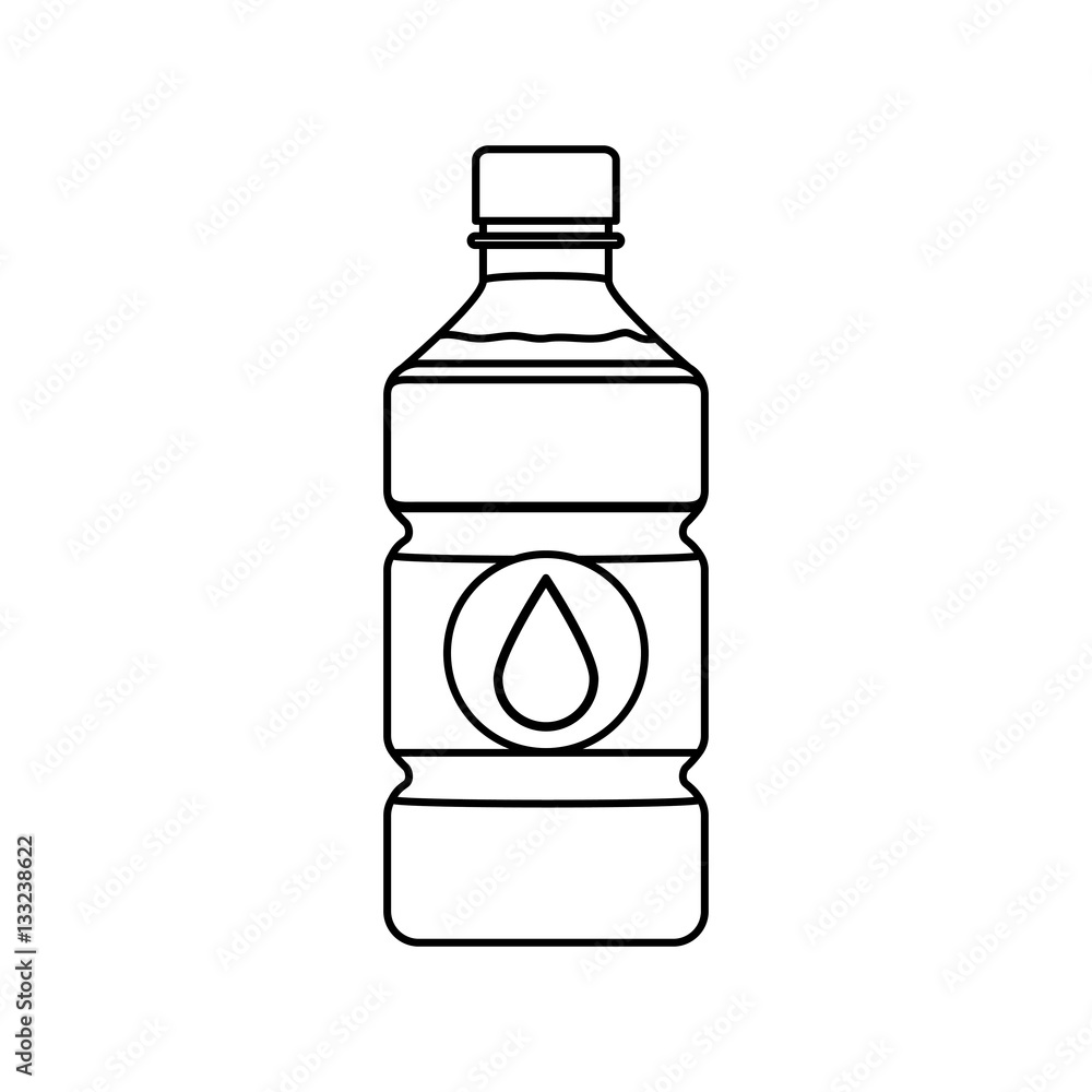 Fresh water drink icon vector illustration graphic design Fresh water drink icon vector illustration graphic design
