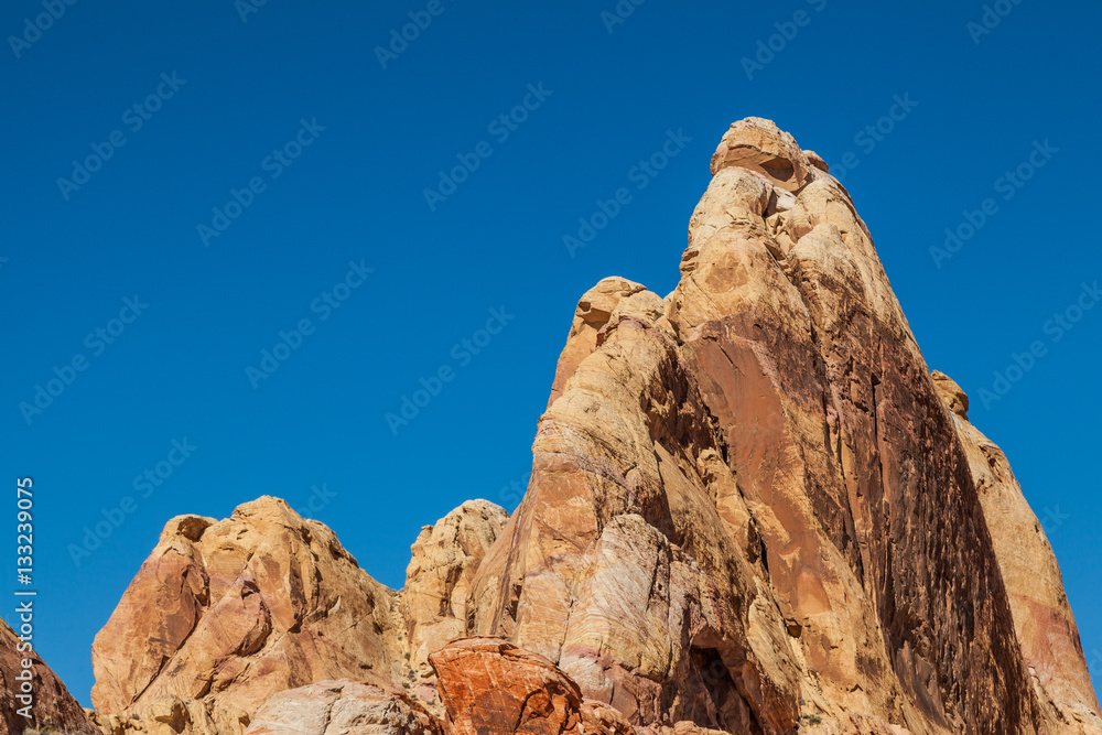 Rugged Valley of Fire State Park Nevada Landscape