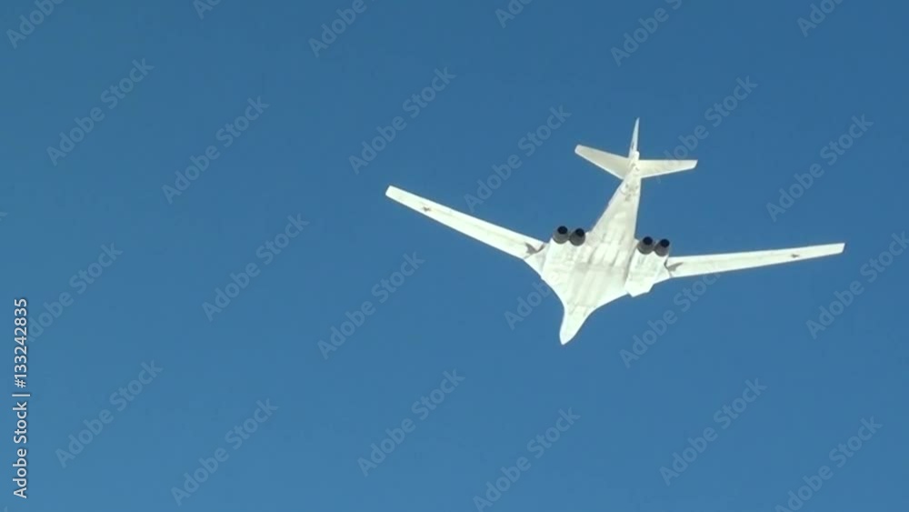 Strategic Bomber in flight Strategic Bomber in flight
