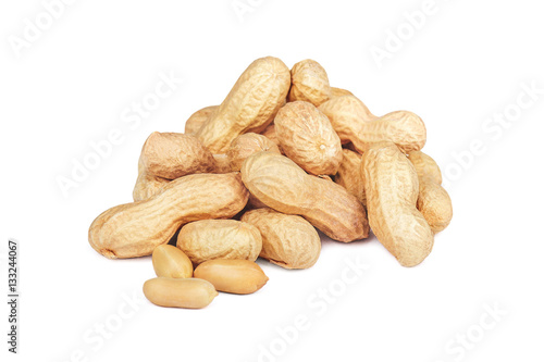 Wallpaper Mural Tasty peanuts, isolated on white Torontodigital.ca