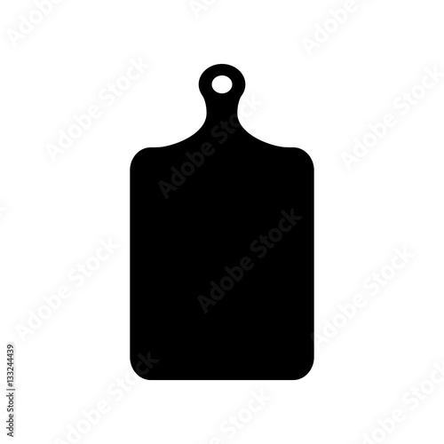 plastic cutting board icon vector illustration graphic design