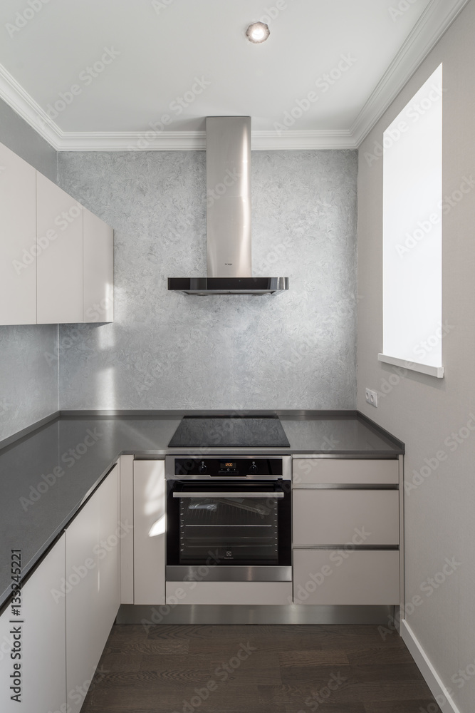 Fototapeta premium Modern contemporary interior. Kitchen.